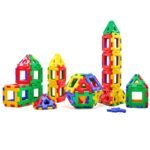 Kids Giant Class Set - Educational Construction Toy - Multicolored - Children Creative Geometry Building 3D Kit - 2+ Years - 80 Pieces