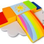 Captivating Non-Toxic Foam Climbing Blocks for Toddlers – 6-Piece Soft Play Set for Motor Skills, Crawling & Color Learning – Easy-to-Clean, Eco-friendly, Anti-Slip Indoor Climber for Toddlers