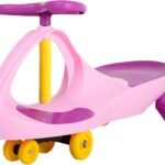 Wiggle Car - Ride on Toy for Ages 3 and Up - Toddler Ride on Toys with no Batteries, Gears, or Pedals Just Twist, Wiggle, and Go by  (Pink)