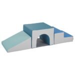 Single Tunnel Climber, Toddler Playset, Contemporary, 3-Piece